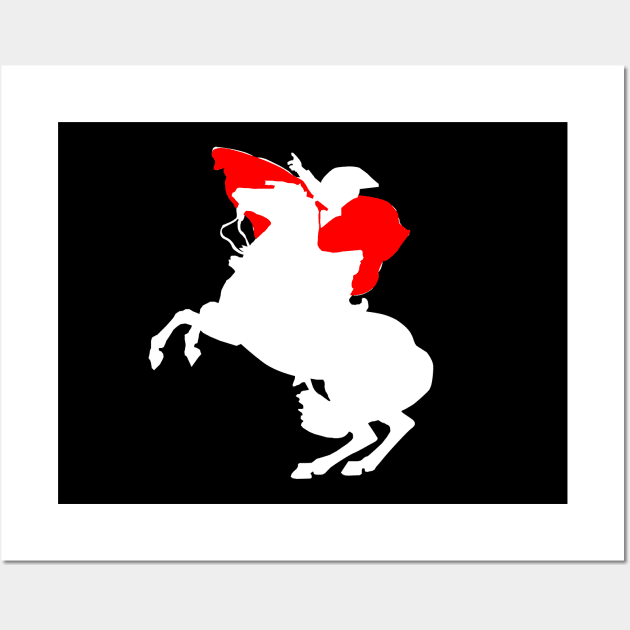 Napoleon Bonaparte - Modern Silhouette Wall Art by CottonGarb